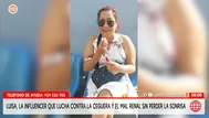 Luisa Huarcaya lucha contra la ceguera y mal renal