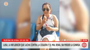 Luisa comparte momentos con sus hijos, su nieto y su primo Calvincho