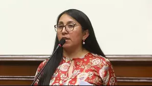 De otro lado, la parlamentaria de izquierda se pronunció sobre resolución de la Corte IDH en el caso Alberto Fujimori. / Video: Canal N