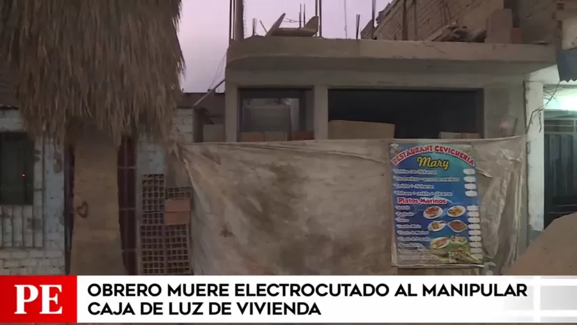 Lurigancho: Obrero murió electrocutado tras manipular caja de corriente