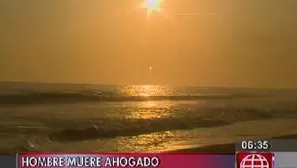 Playa se encuentra con bandera roja / Video: América Noticias