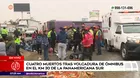 Lurín: Cuatro muertos tras volcadura de bus en la Panamericana Sur