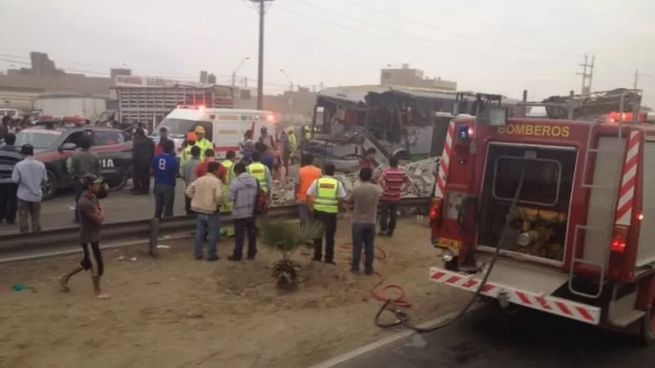 Despiste de bus interprovincial. Foto: Referencial/archivo El Comercio