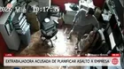 Lurín: Detienen a extrabajadora por planificar asalto a empresa