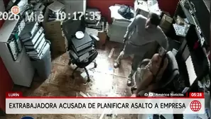 Lurín: Detienen a extrabajadora por planificar asalto a empresa. Foto y video: América Noticias