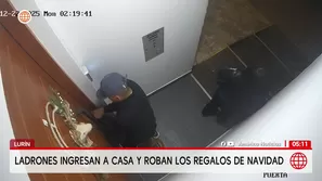 Delincuentes roban regalos de Navidad valorizados en 12 mil soles en Lurín. Foto y video: América Noticias