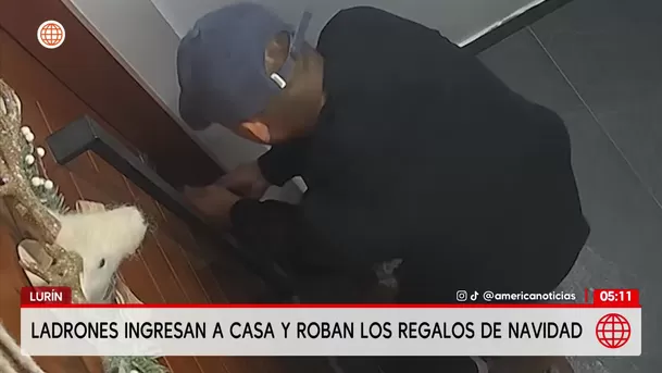 Delincuentes roban regalos de Navidad valorizados en 12 mil soles en Lurín. Foto: América Noticias