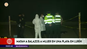 Asesinato en Lurín. Foto y video: América Noticias