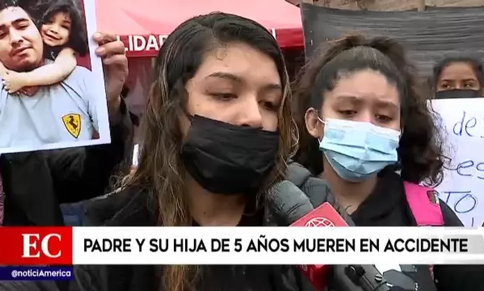 Lurín: Padre y su hija de 5 años murieron en accidente