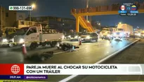 Accidente de tránsito en Lurín. Foto y video: América Noticias