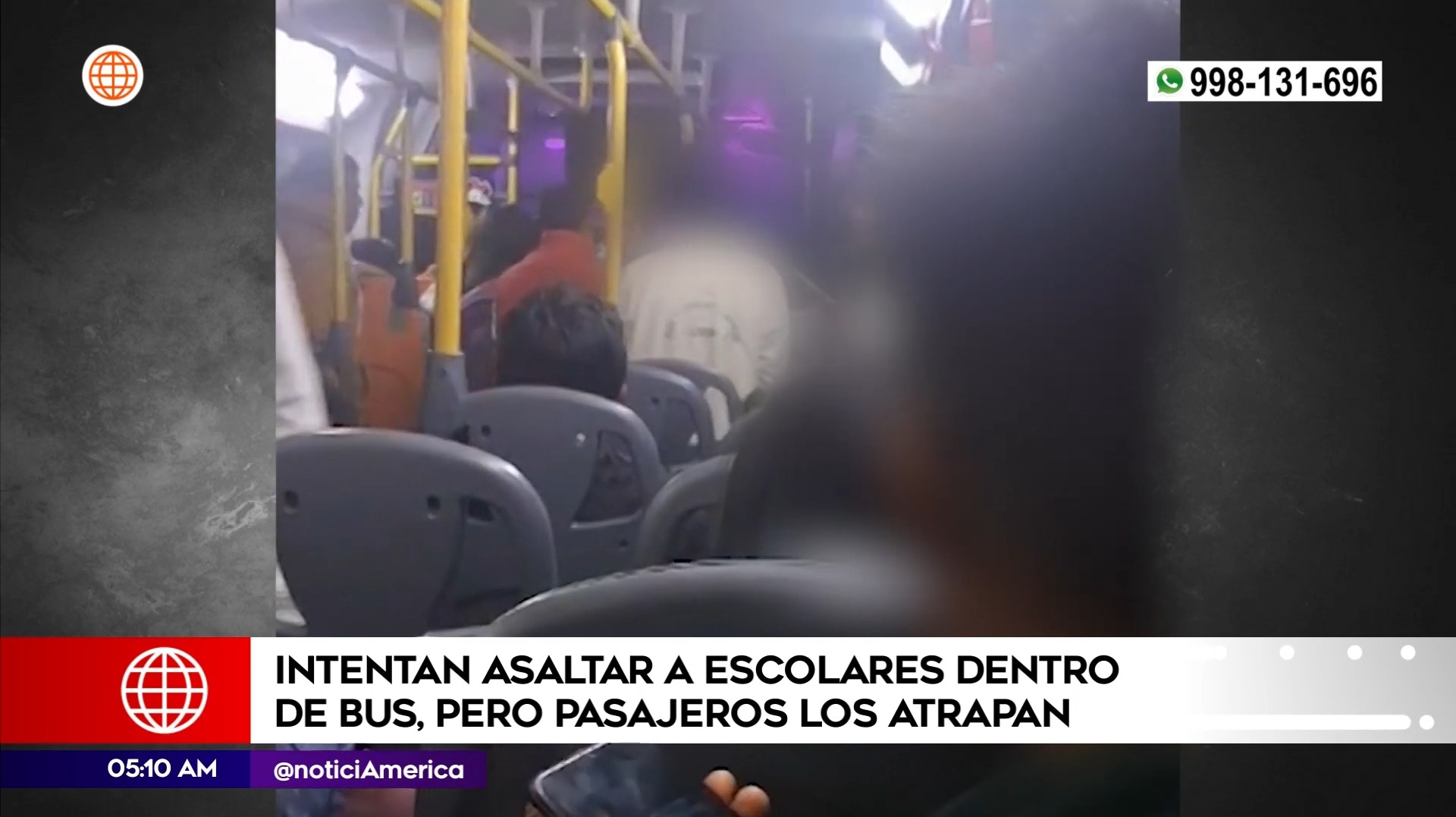 Intento de asalto en Lurín. Foto y video: América Noticias