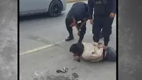 Delincuente terminó reducido tras frustrado asalto en Lurín - Foto y video: América Noticias