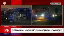 Accidente de tránsito en Lurín. Foto y video: América Noticias