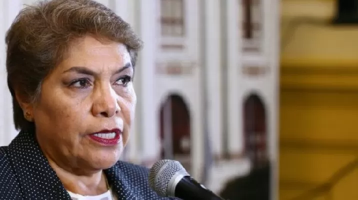 Luz Salgado. Foto: @congresoperu Luz Salgado. Foto: @congresoperu