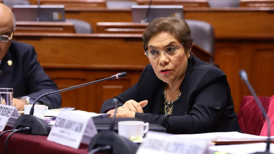 Luz Salgado (Fuerza Popular). Foto: Congreso