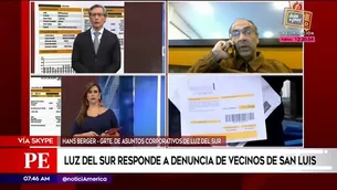 Foto y video: América TV