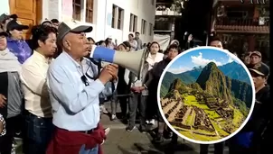 Pobladores de Machupicchu suspendieron el paro por 24 horas en Cusco - Foto y video: Canal N