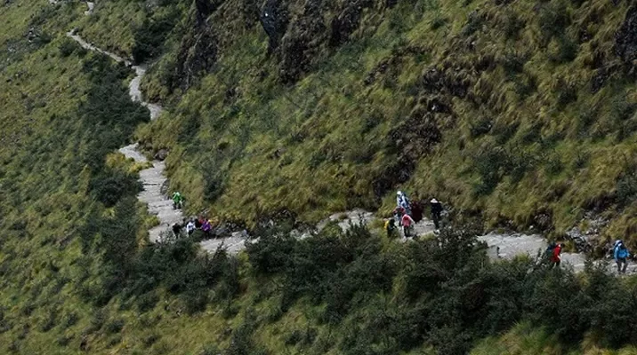 Red de Caminos Inca a Machu Picchu fue cerrada temporalmente. Foto: Andina Red de Caminos Inca a Machu Picchu fue cerrada temporalmente. Foto: Andina