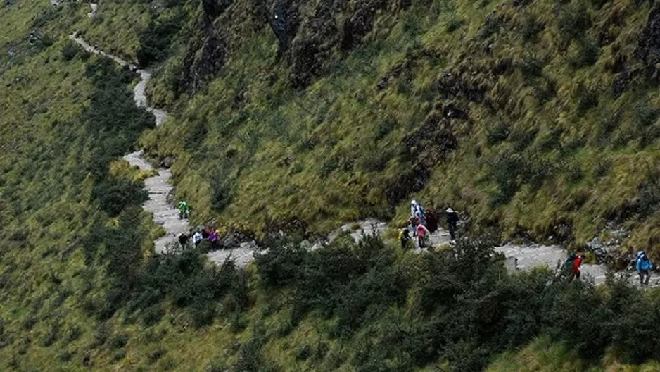 Red de Caminos Inca a Machu Picchu fue cerrada temporalmente. Foto: Andina