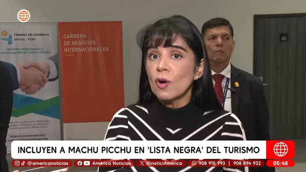 Incluyen a Machu Picchu en lista negra del turismo. Foto: América Noticias