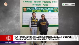 Mujer sometía a constantes maltratos a su hijastro | Video: América Noticias