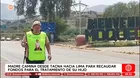 Madre camina desde Tacna hacia Lima por tratamiento de su hijo