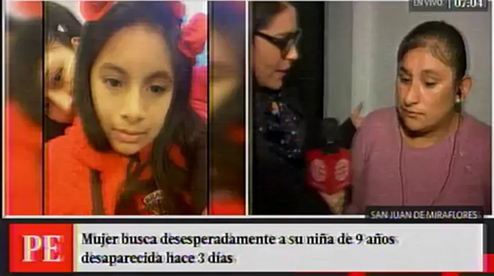 Niña responde al nombre de Sayuri y tiene 9 años. Foto: América Noticias Niña responde al nombre de Sayuri y tiene 9 años. Foto: América Noticias