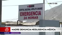 Denuncian negligencia médica en Ate. América Noticias