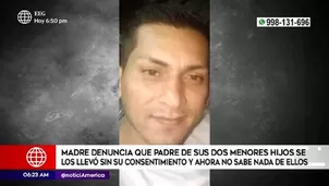 Madre busca a sus hijos. América Noticias