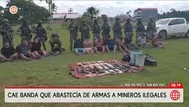 Madre de Dios: Banda abastecía de armas a mineros ilegales