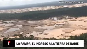 La Pampa: el ingreso a la tierra de nadie. Foto: Cuarto Poder