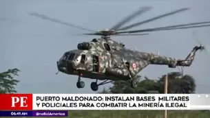 Las bases militares y policiales estarán en La Pampa. Foto: América TV