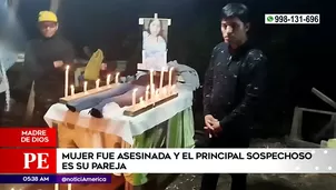 Mujer asesinada en Madre de Dios. Foto y video: América Noticias