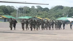 Operativo contra la minería ilegal. Foto: Mindef