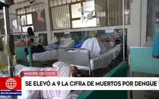 Madre de Dios: Se elevó a nueve la cifra de fallecidos por dengue - Noticias de dia-madre