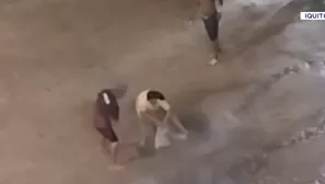 Madre embarazada controló fuga de gas en Iquitos. Foto y video: Canal N