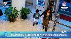 Madre e hijo asesinados por una mente enferma. Foto y video: Domingo al día