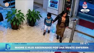 Madre e hijo asesinados por una mente enferma. Foto y video: Domingo al día