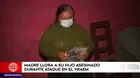 Madre llora a su hijo asesinado durante ataque en el Vraem