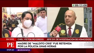 Caso maldito Cris. Foto y video: América Noticias