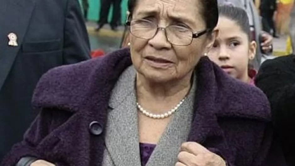 Elena Tasso, madre de Ollanta Humala. (Vía: Twitter)