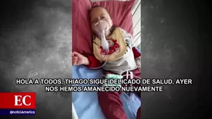 No hay mes en que este pequeño no tenga que pasar por el hospital