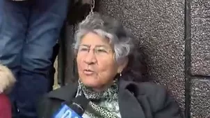 Bertha Rojas permanece firme en su lucha, clamando por lo que considera justicia para su hijo. / Video: Canal N