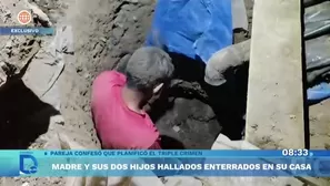 Triple crimen en Huaral: madre y dos hijos hallados sin vida. Foto y video: Domingo al día