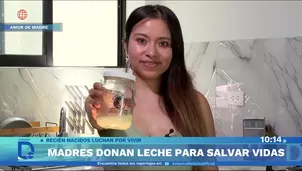 Madres donan leche materna para salvar a bebés prematuros