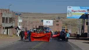 Hace tres días, los docentes en esa región del país también acatan una huelga de hambre.