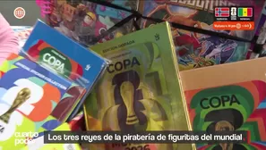 El millonario y clandestino negocio detrás del álbum informal Tres Reyes, edición que se vende de forma ilegal en el centro de Lima. Video: Cuarto Poder