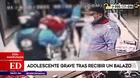 Magdalena: Adolescente grave tras recibir un balazo en el rostro