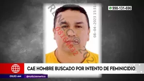 Sujeto detenido en Magdalena. Foto y video: América Noticias