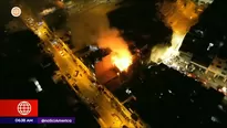 Incendio en vivienda | Video: América Noticias